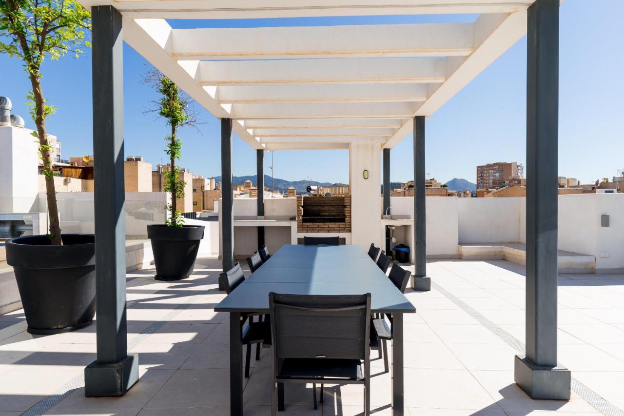Apartamento Deluxe Con Piscina, Terraza & Parking Málaga Exterior foto